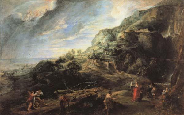 Peter Paul Rubens Ulysses on the Island of the Phaeacians China oil painting art